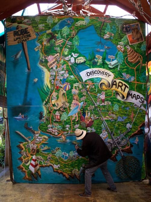 Neil Welsh - The original art map